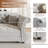 83.8" Oversized Chesterfield Sofa Bed-380463819-380463863
