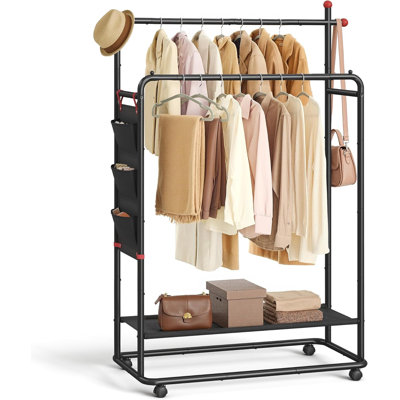 103cm Rolling Clothing Rack