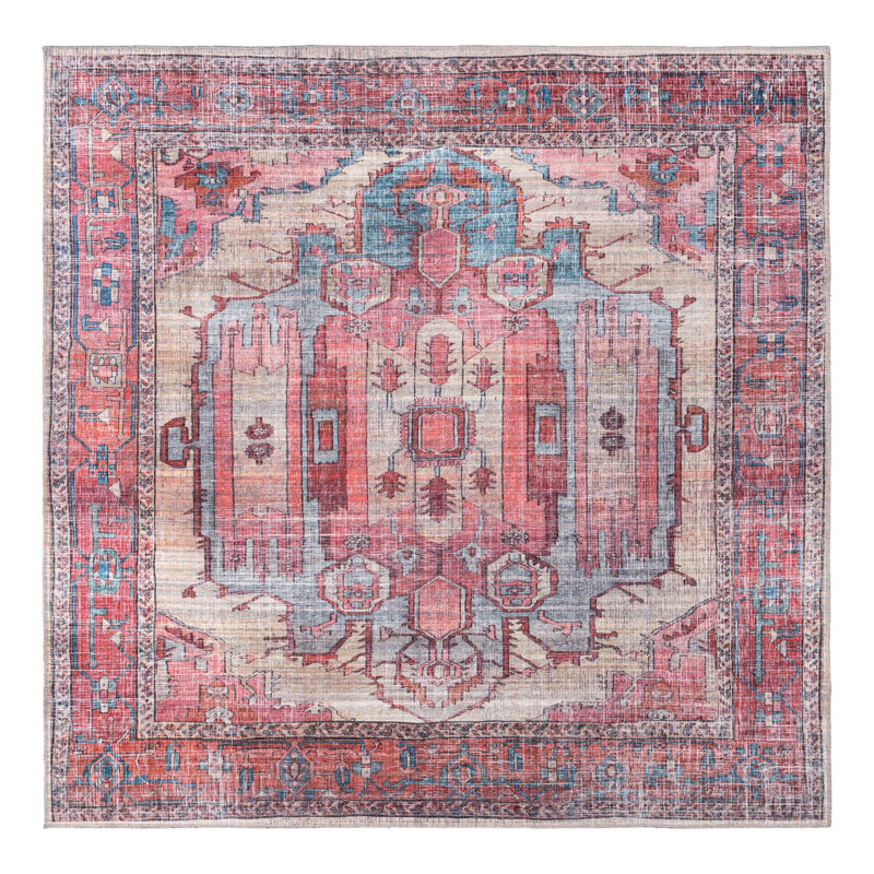 Tapis Heeter, Carré 7 pi 10 po x 7 pi 10 po