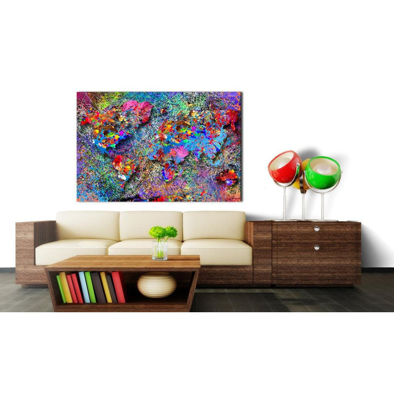 Elliesha Jackson Pollock Inspiration, H 16 po x l 24 po x P 0,7 po