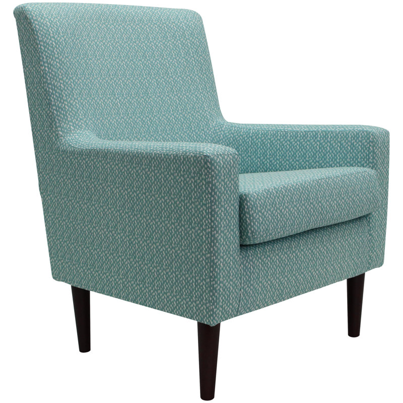 Donham Upholstered Accent Chair, Teal - Light Aqua