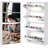 10 Pair Shoe Storage Cabinet