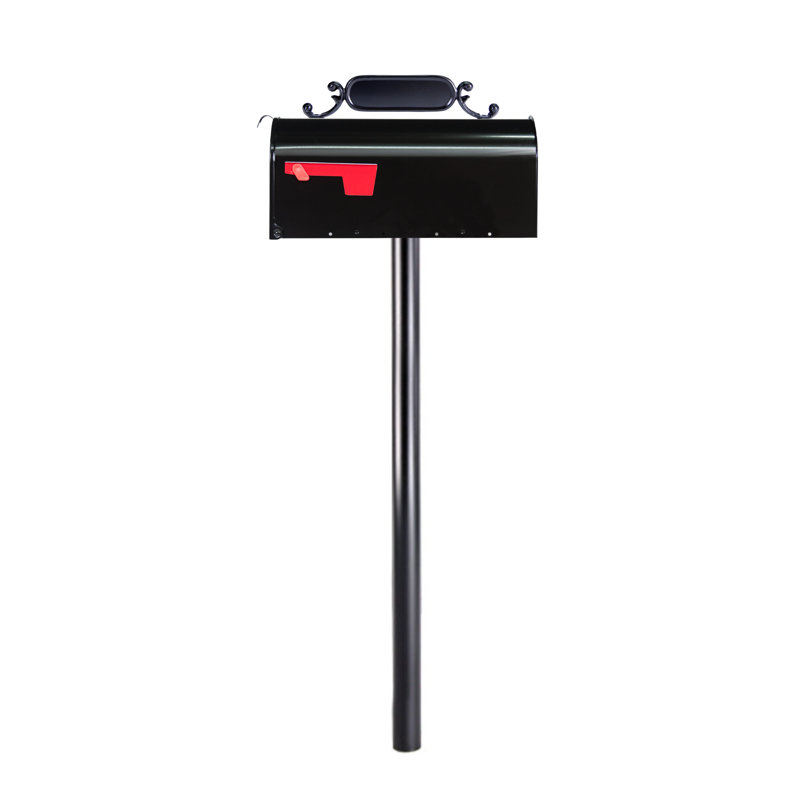Aluminum Post Mounted Mailbox