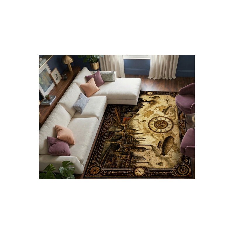 Tapis tissé à la crème Mosso, 2'6" x 9'10"