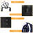 11.8'' Battery Powered Outdoor Lantern