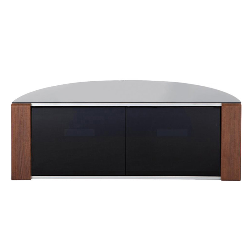 Irving Unfinished TV Stand for TVs up to 50", Walnut