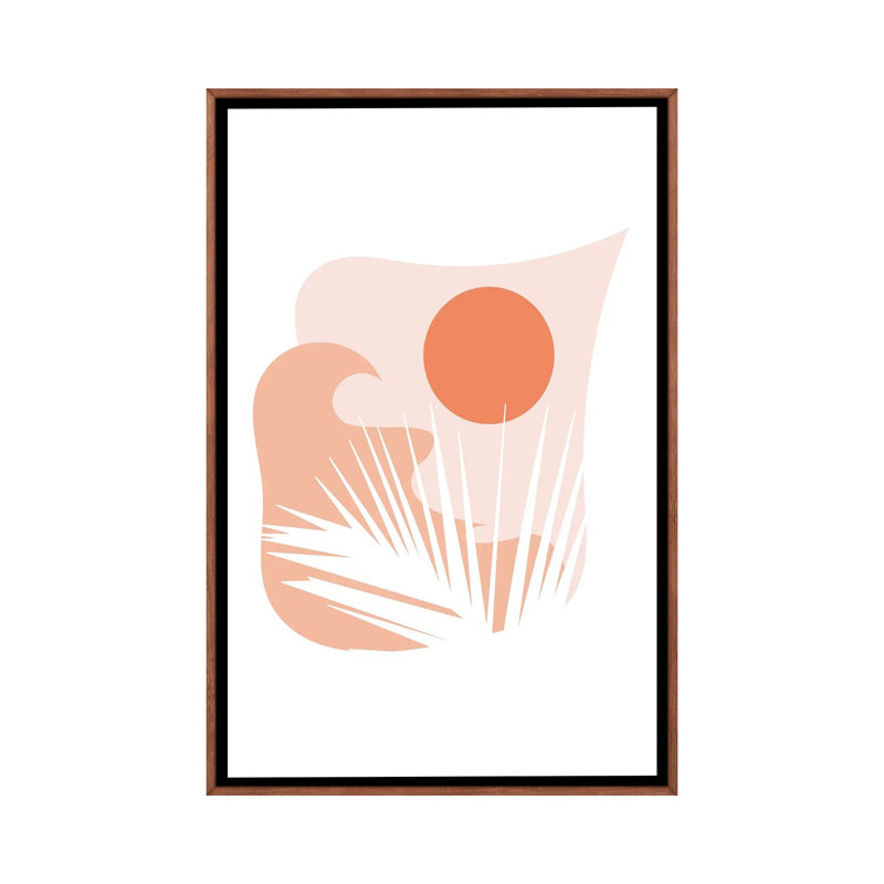 Peaceful Leaf by Kiki C Landon - Print on Canvas