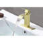 Robinet de lavabo pour salle de bain à poignée simple Waterfall Spout-118543606