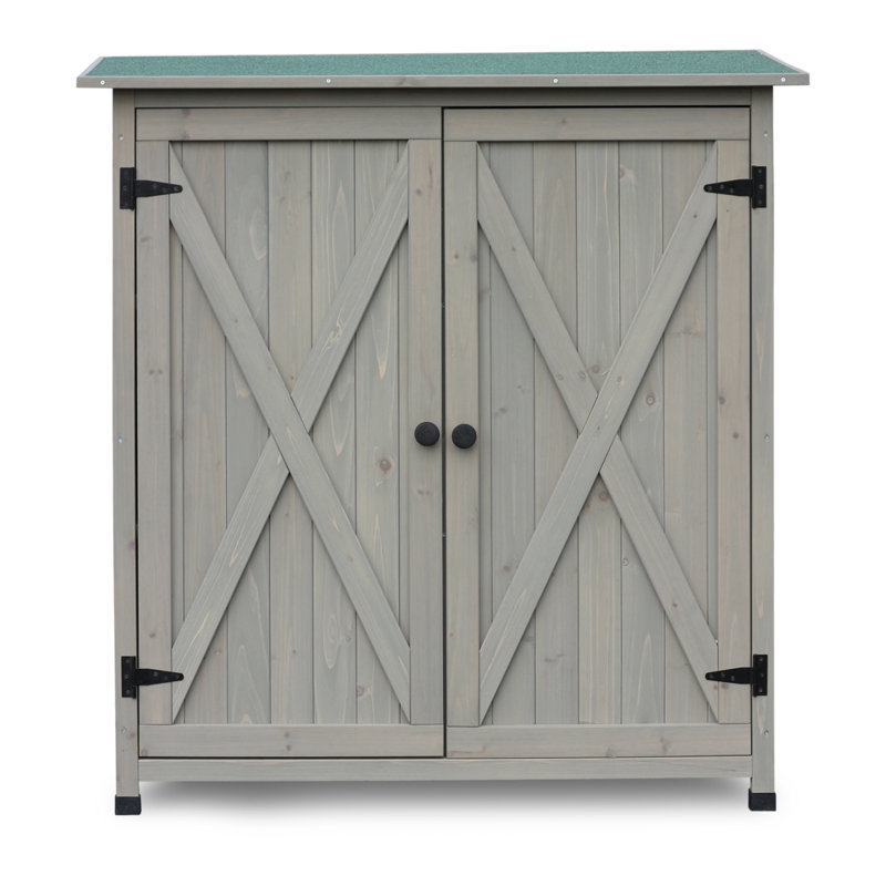  3 ft. W x 2 ft. D Wooden Tool Shed