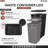 Rev-A-Shelf Wood Top Mount Pullout Trash Can(s), White -87351311-93983901