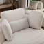 Fauteuil demi-tonneau pivotant rembourré surdimensionné de 50 po de largeur-621616829