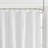 Super Waffle Textured Solid Shower Curtain