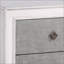 Table de chevet 2 tiroirs Rustic Gray