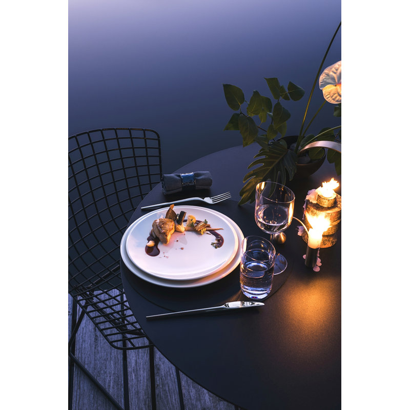 Newmoon 5 Piece Stainless Steel Flatware Set, Service for 1