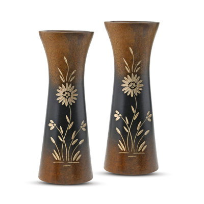 Handmade Wood Table Vase