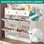 16-18 Pair Flip Down Shoe Storage