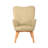 Clarksdale Upholstered Wingback Chair-1171210924