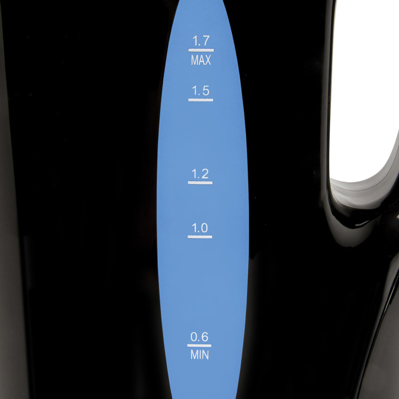 Igenix Black 1.7L Jug Kettle, Black