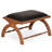 Everette Upholstered Accent Chair with Ottoman