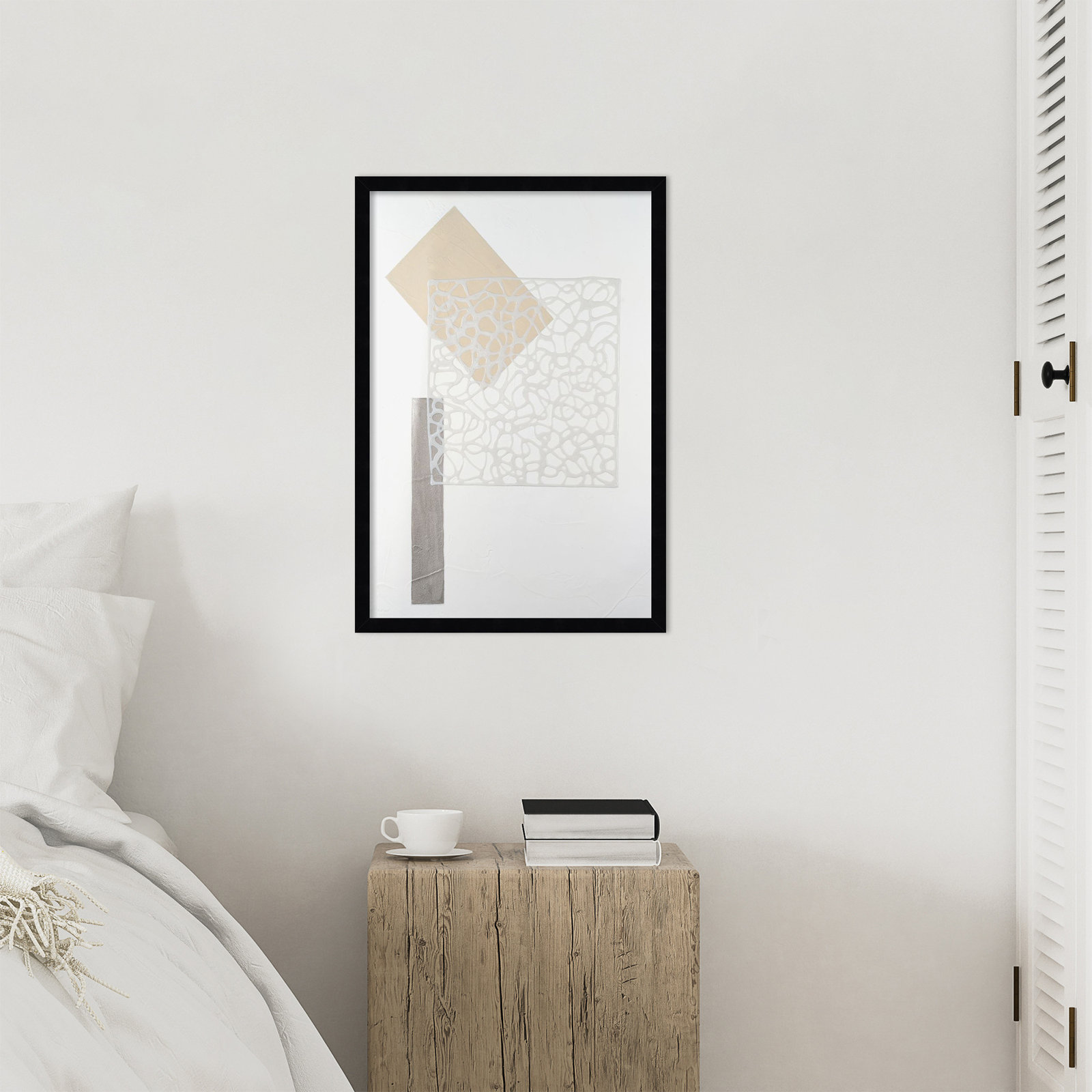 Nooks and Crannies No. 3 Print, Black, 25" H x 17" W