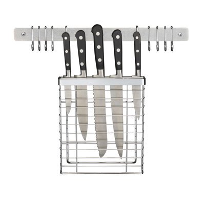 Metal Utensil Crock