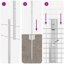 Vidaxl Fence With Posts Steel-116798077-116798044