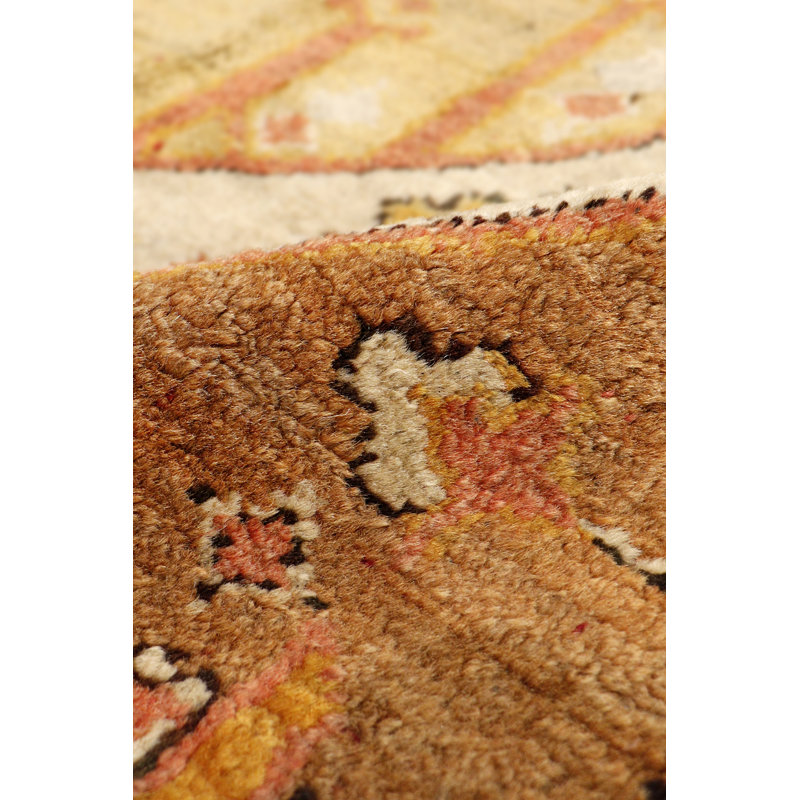 Oushak Hand Knotted Wool Oriental Area Rug