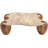 Liona Danise Marble And Acacia Wood Coffee Table-1611350954