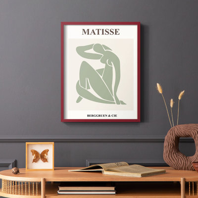 Matisse LIX, reproduction encadrée - bois massif