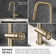 Urbix Industrial Pull-Down Single Handle Kitchen Faucet