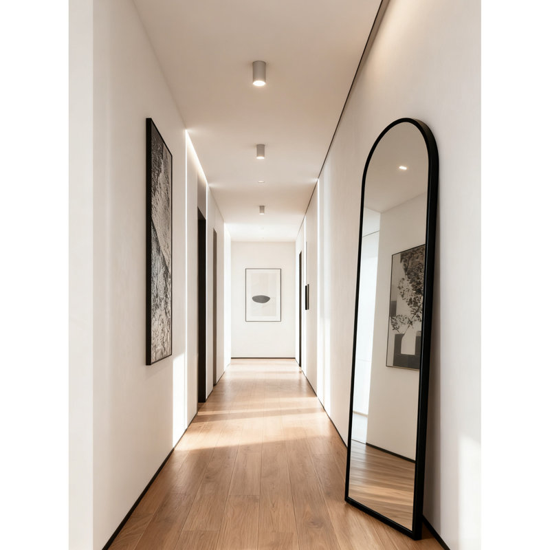 63"X 20" Full Body Floor Mirror With Memory Function And Multiple Usage Modes Led Lighting Strong Aluminum Frame For Bathroom