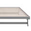 Lit double réglable en bois avec lit gigogne et cadre extensible à deux lits-30630736