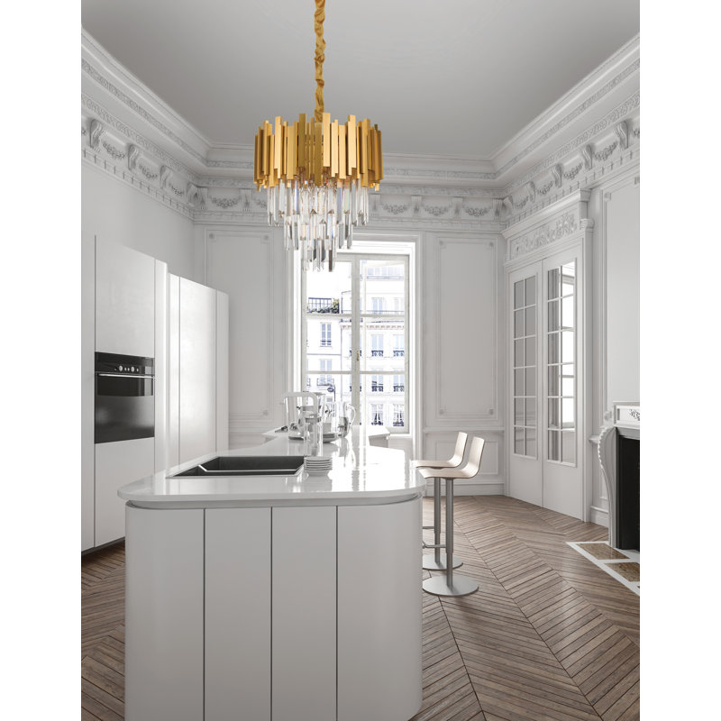 4 - Light Crystal Chandelier