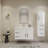 41.9" Wall-Mounted Single Bathroom Vanity Set-70381304