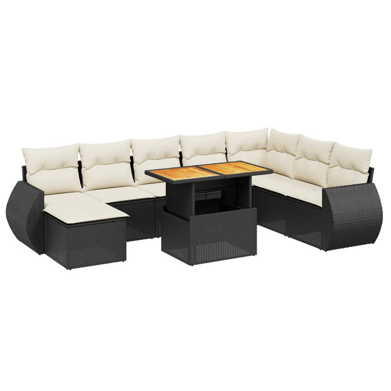 Ensemble de canapé de jardin Vidaxl