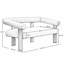 Causeuse ronde avec accoudoirs-131139826-131139828