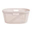  40 L Panier à linge, panier à linge, ventilé, plastique, L 23 po x l 14,5 po x H 10,5 po