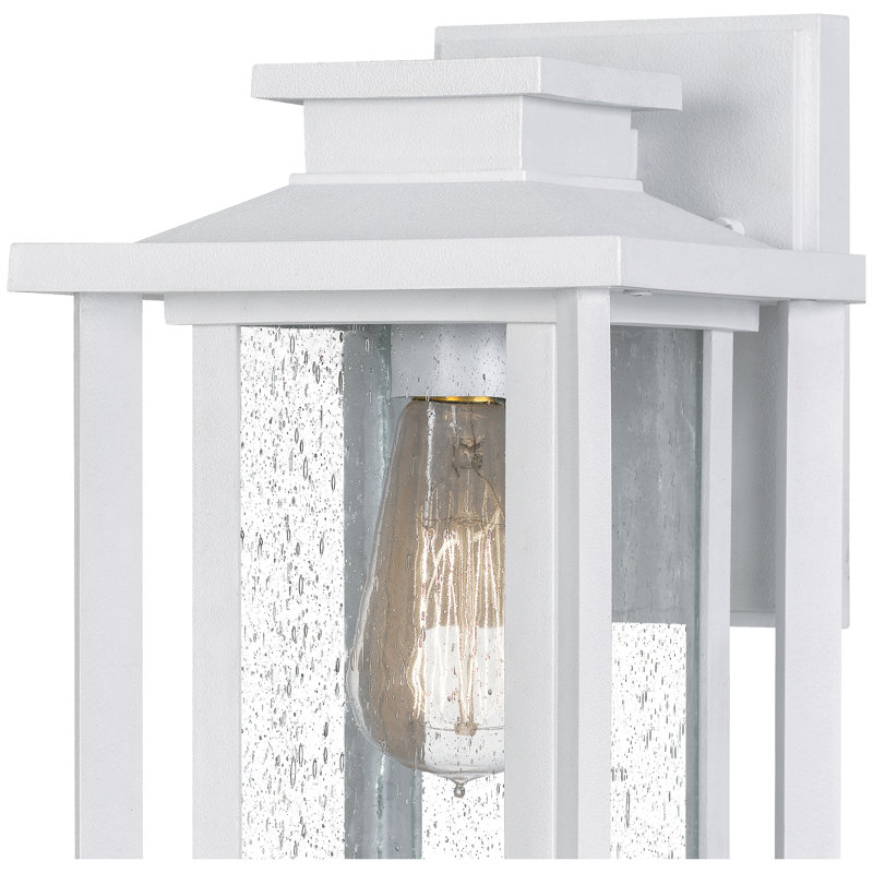 Lanterne murale d'extérieur 1 lumière Badgley, H 11 po x l 6,75 po x P 7,75 po