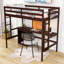 Lit mezzanine avec bureau intégré Ghala par Harriet Bee-1181456822-1181456821