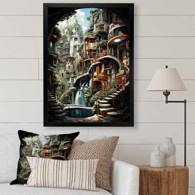 " Animation Futurist City "