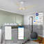 Ventilateur de plafond standard intelligent à 5 pales Gatha avec télécommande et ensemble d'éclairage inclus-581072876-581072871-581072864