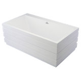 Manhattan 64'' L Freestanding Soaking Bathtub
