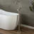 Cove 1 Handle Bathroom Freestanding Tub Filler with Diverter-63530788