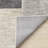 Trivian Recycled Grey Cream Indoor Geometric Area Rug-853949074