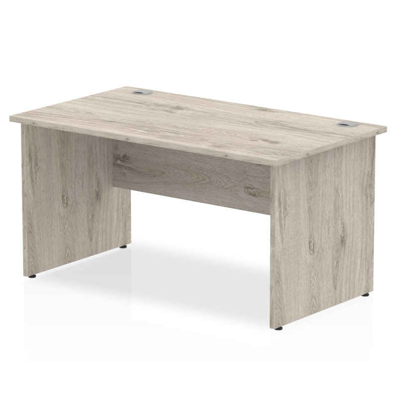 Hanako Straight Panel End Leg Desk, 73cm H x 140cm W x 80cm D