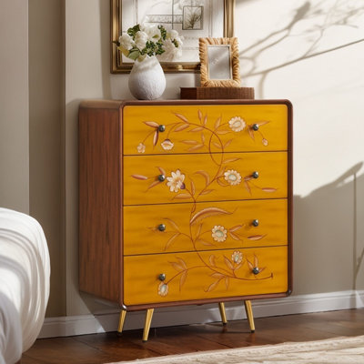American style painted drawer accent chest