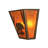 Rustic Lodge Flush Mounted Sconce-16183226
