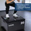 Plateforme élévatrice empilable réglable en mousse pliable 6 po et 12 po pour les séances d'entraînement à domicile
