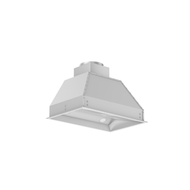 698 28" 400 CFM Ducted Insert Range Hood in Brushed 430 Stainless Steel