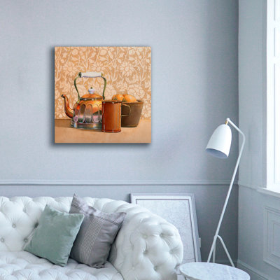  'Copper Kettle' by Marvindale Canvas Wall Art, 37" x 37"